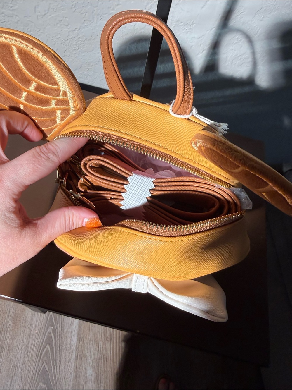 Loungefly Disney Concha Pan Dulce Convertible Mini Backpack - $59.90 - Picture 7 of 10